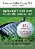 Rathcore Golf Club Flyer